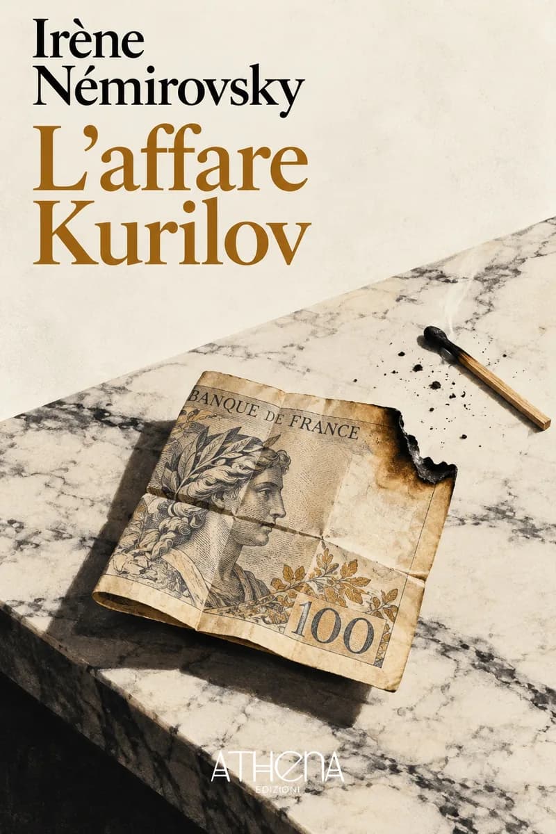 L'affare Kurilov di Irène Némirovsky – copertina Edizioni Athena