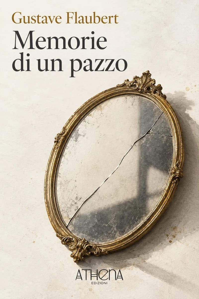 Memorie di un pazzo di Gustave Flaubert – copertina Edizioni Athena