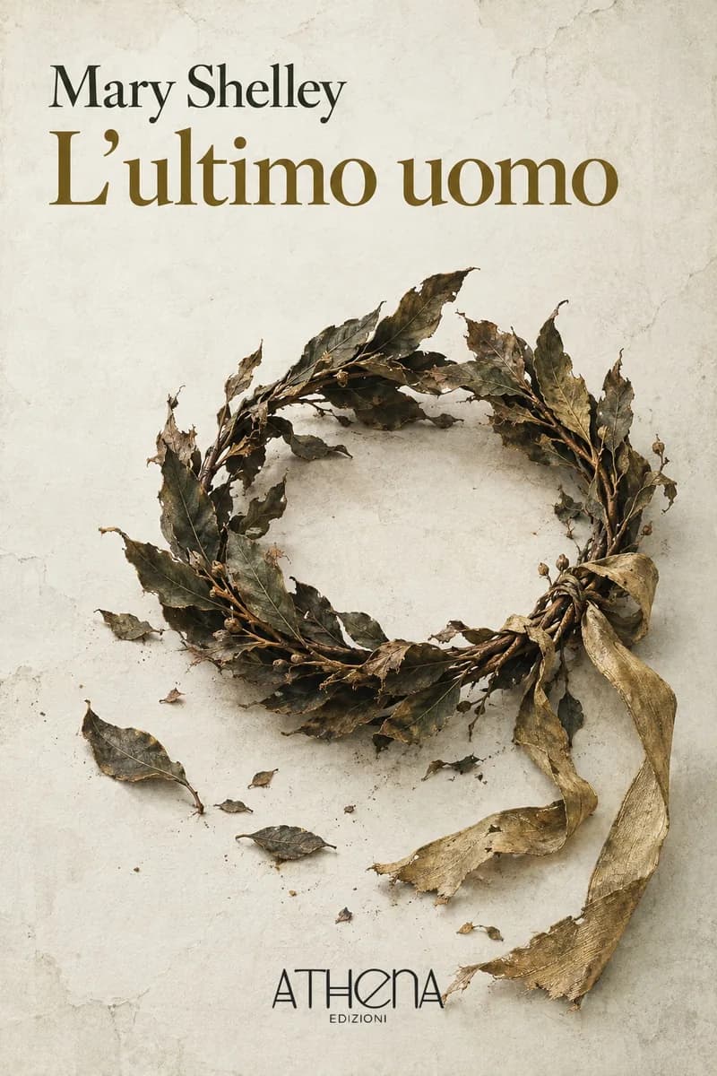 L'ultimo uomo di Mary Shelley – copertina Edizioni Athena