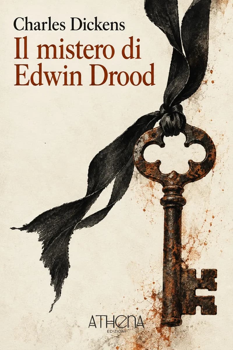 Il mistero di Edwin Drood di Charles Dickens – copertina Edizioni Athena