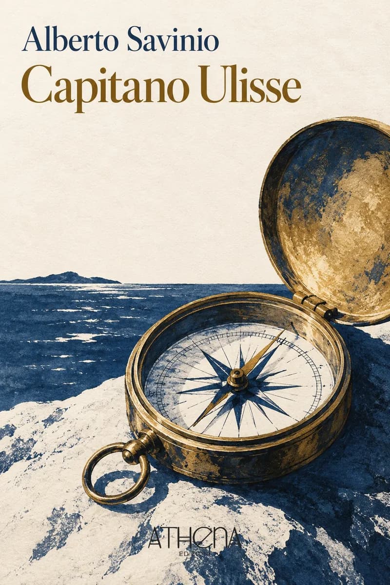 Capitano Ulisse di Alberto Savinio – copertina Edizioni Athena