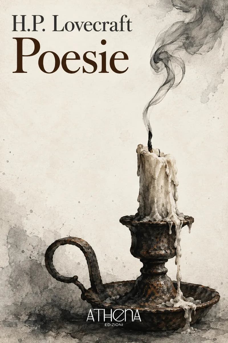 Poesie di H.P. Lovecraft – copertina Edizioni Athena