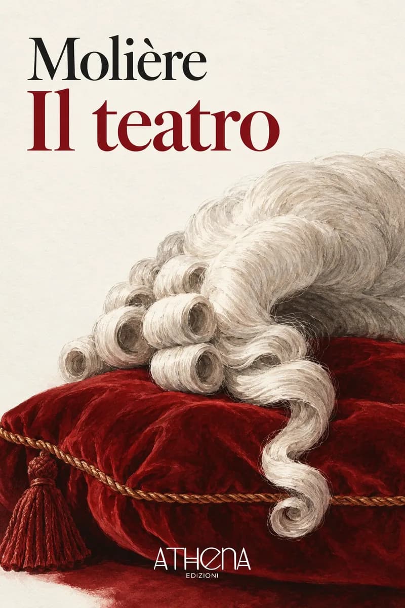 Il teatro di Molière – copertina Edizioni Athena
