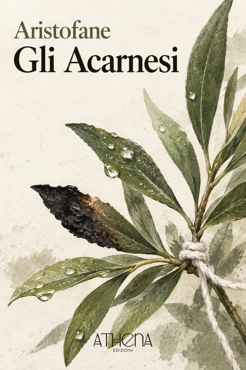 Gli Acarnesi di Aristofane – copertina Edizioni Athena