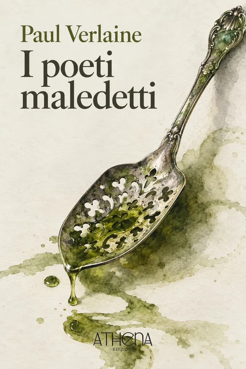 I poeti maledetti di Paul Verlaine – copertina Edizioni Athena