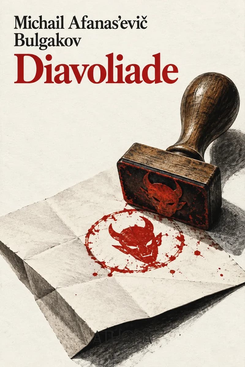 Diavoliade di Michail Afanas'evič Bulgakov – copertina Edizioni Athena