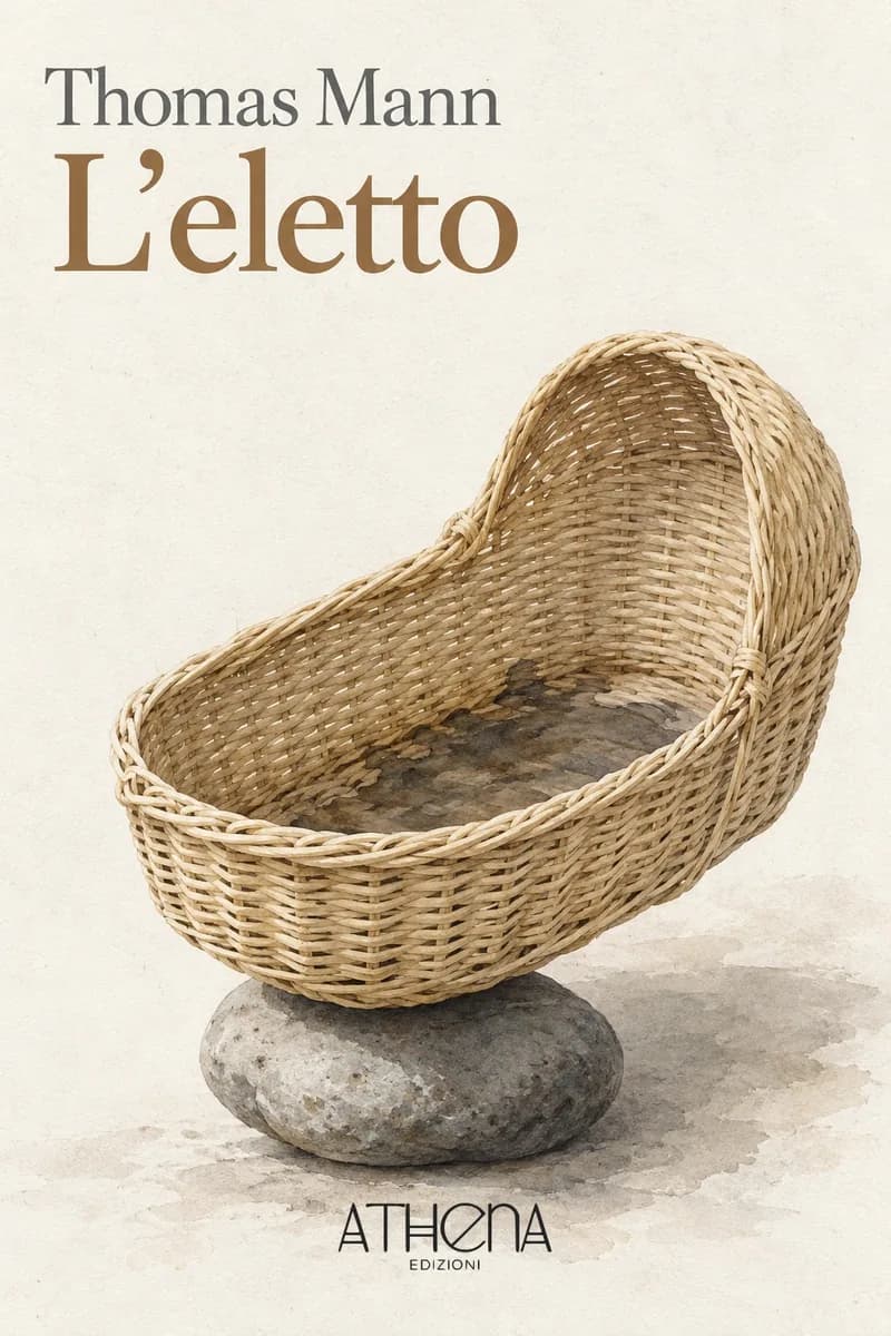 L'eletto di Thomas Mann – copertina Edizioni Athena