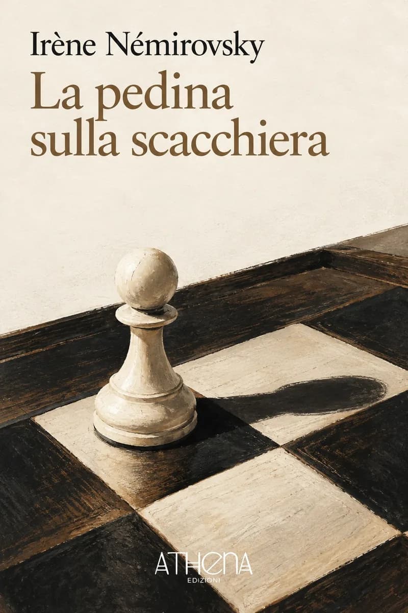 La pedina sulla scacchiera di Irène Némirovsky – copertina Edizioni Athena