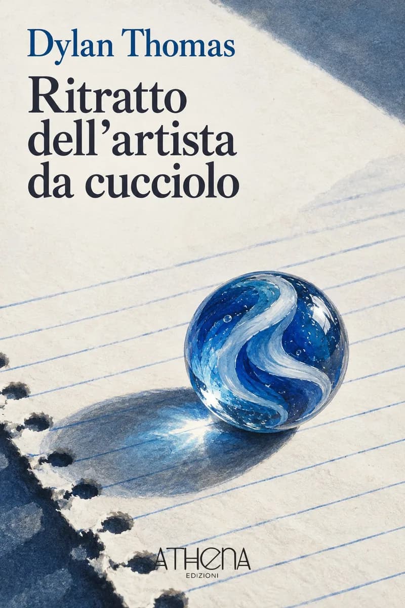 Ritratto dell'artista da cucciolo di Dylan Thomas – copertina Edizioni Athena