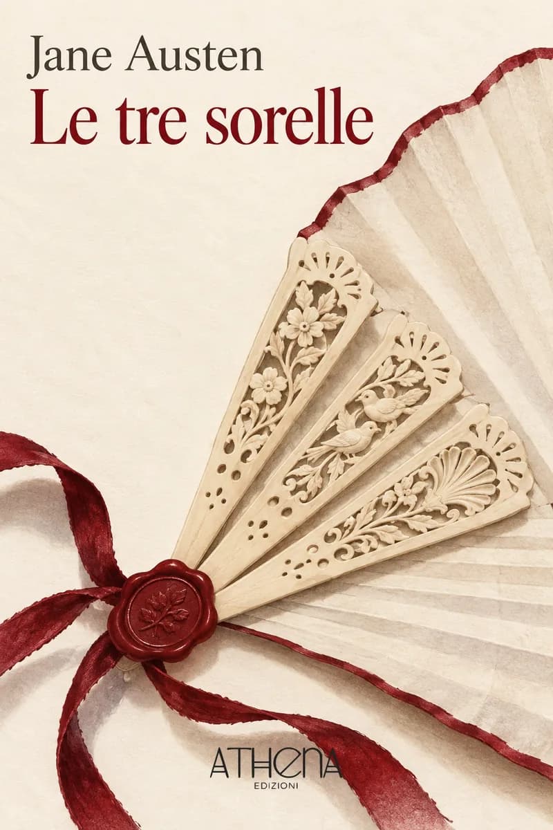 Le tre sorelle di Jane Austen – copertina Edizioni Athena