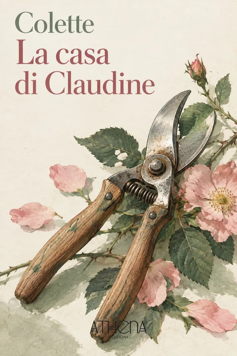 La casa di Claudine di Colette – copertina Edizioni Athena