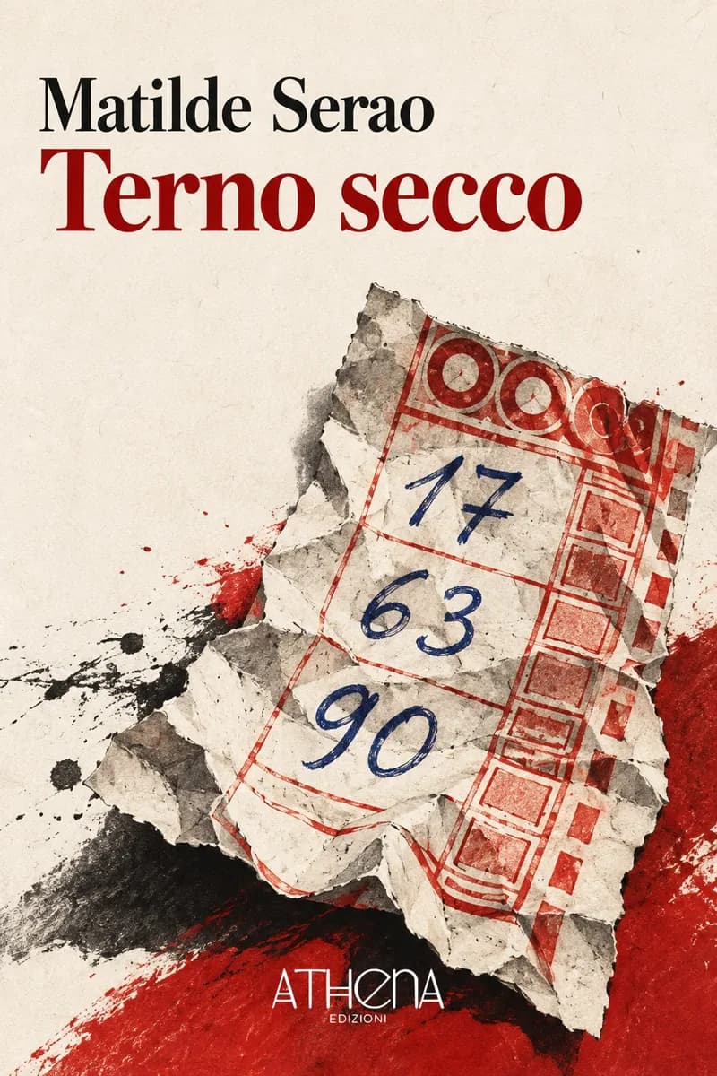 Terno secco di Matilde Serao – copertina Edizioni Athena