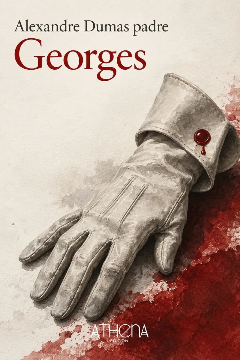 Georges di Alexandre Dumas padre – copertina Edizioni Athena