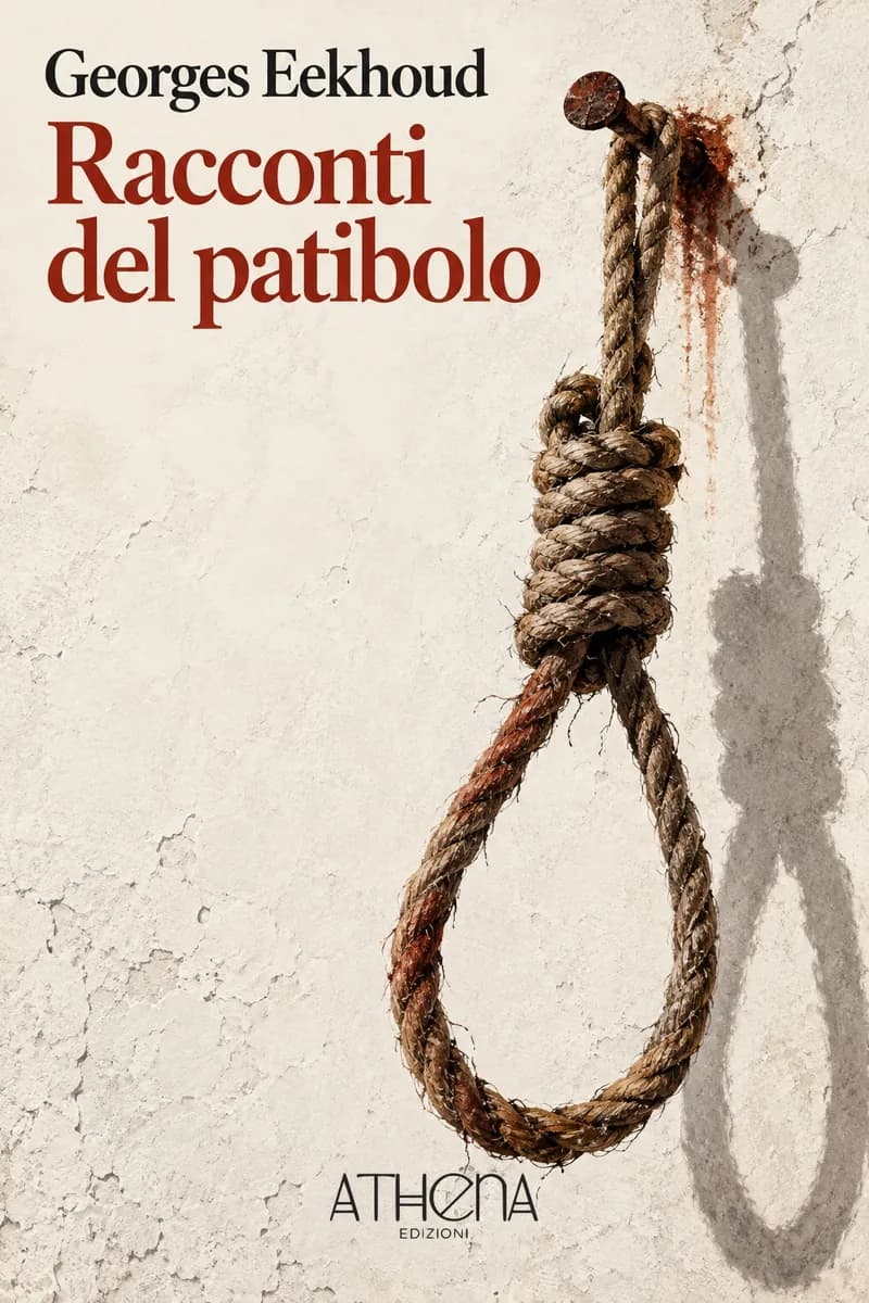 Racconti del patibolo di Georges Eekhoud – copertina Edizioni Athena