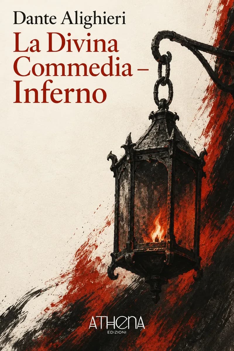 La Divina Commedia – Inferno di Dante Alighieri – copertina Edizioni Athena