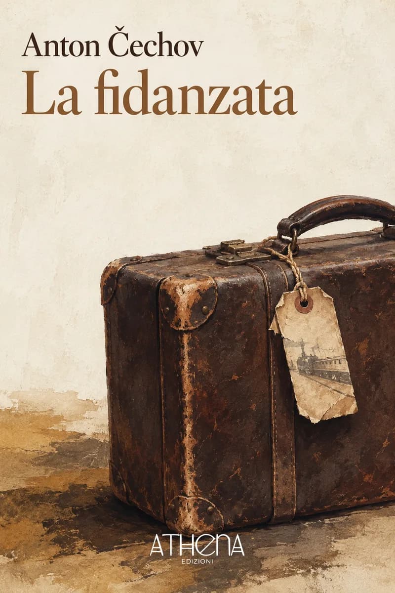 La fidanzata di Anton Čechov – copertina Edizioni Athena