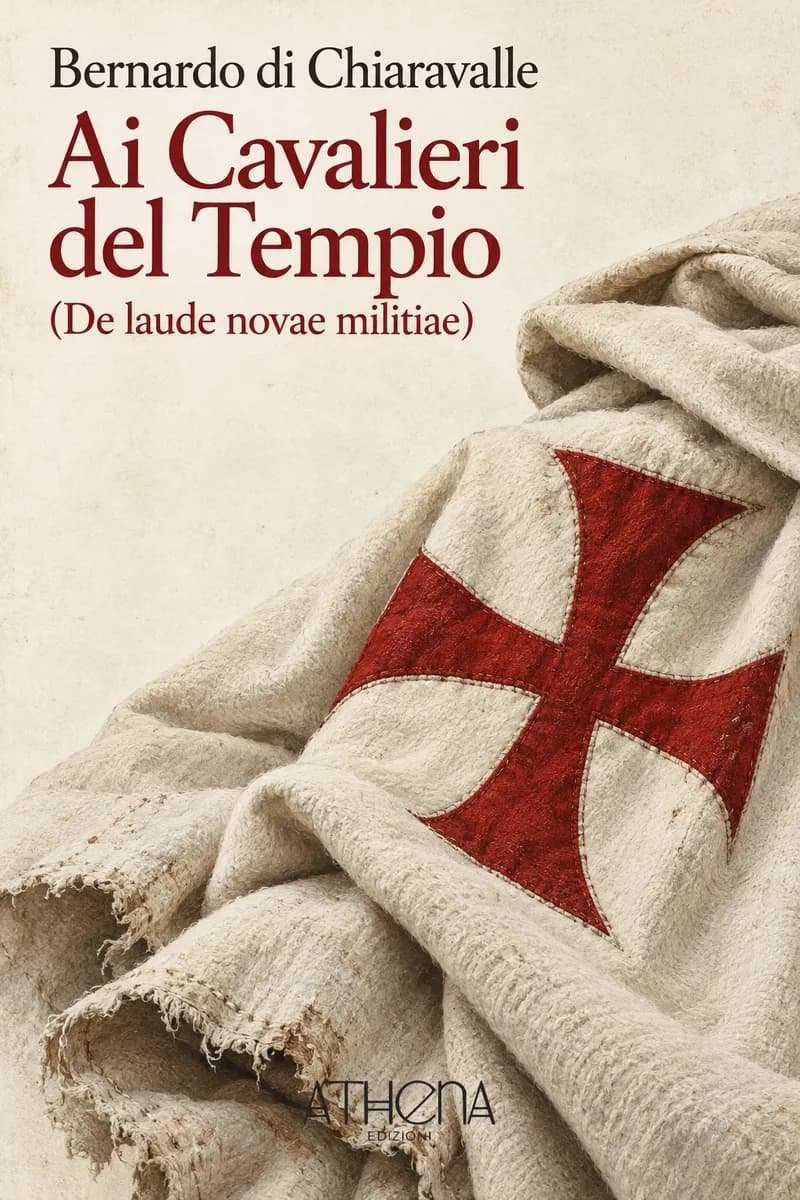 Ai Cavalieri del Tempio (De laude novae militiae) di Bernardo di Chiaravalle – copertina Edizioni Athena