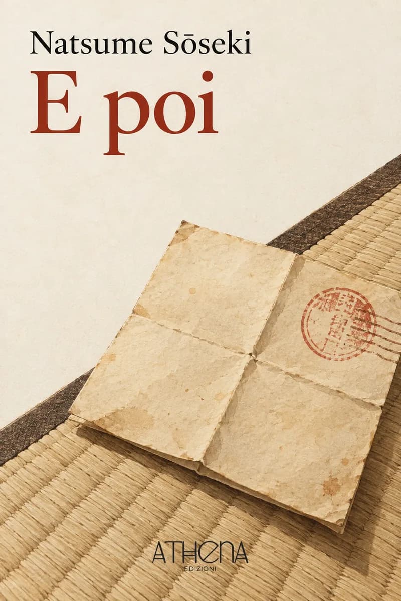 E poi di Natsume Sōseki – copertina Edizioni Athena