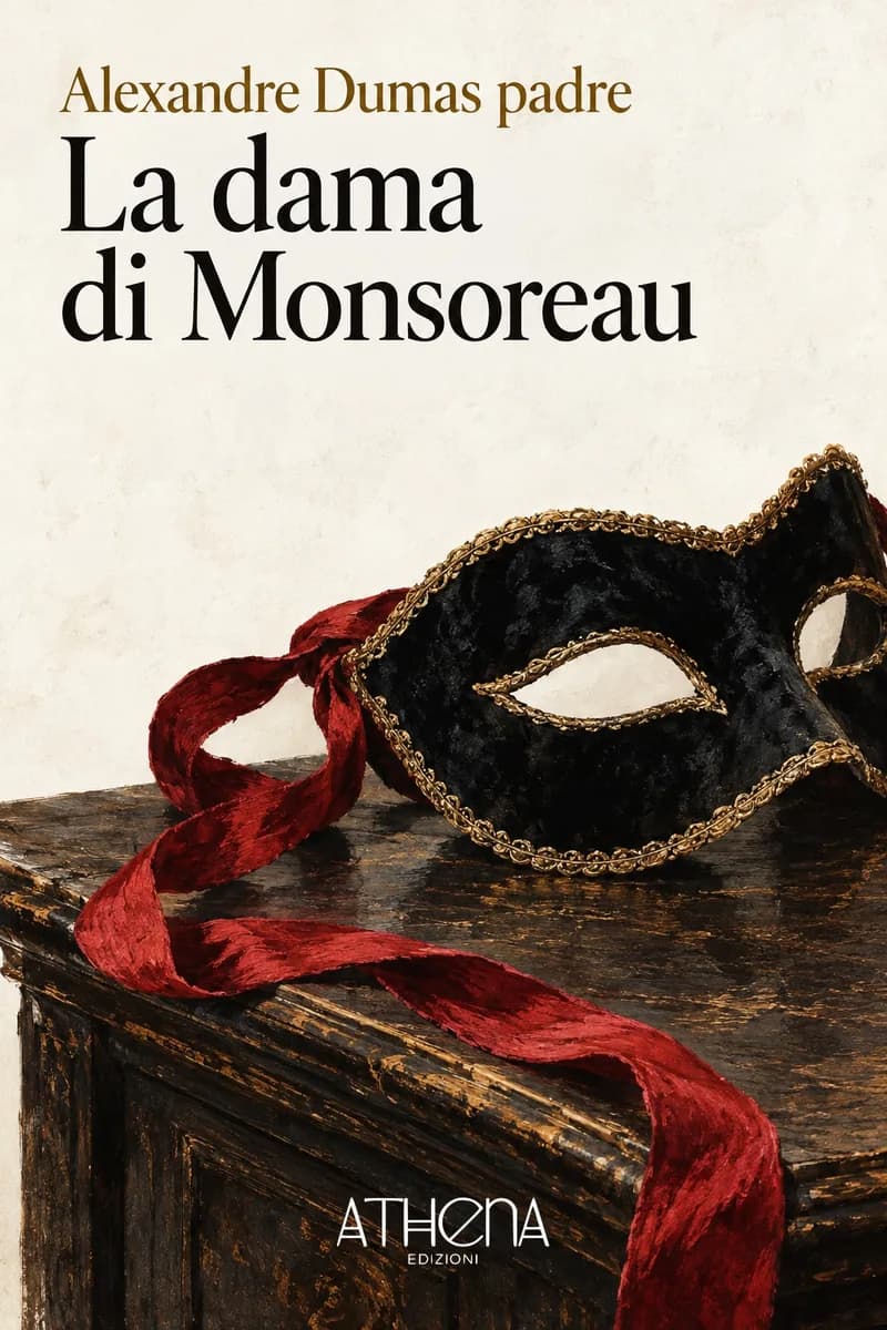 La dama di Monsoreau di Alexandre Dumas padre – copertina Edizioni Athena