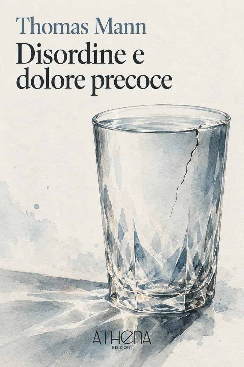 Disordine e dolore precoce di Thomas Mann – copertina Edizioni Athena