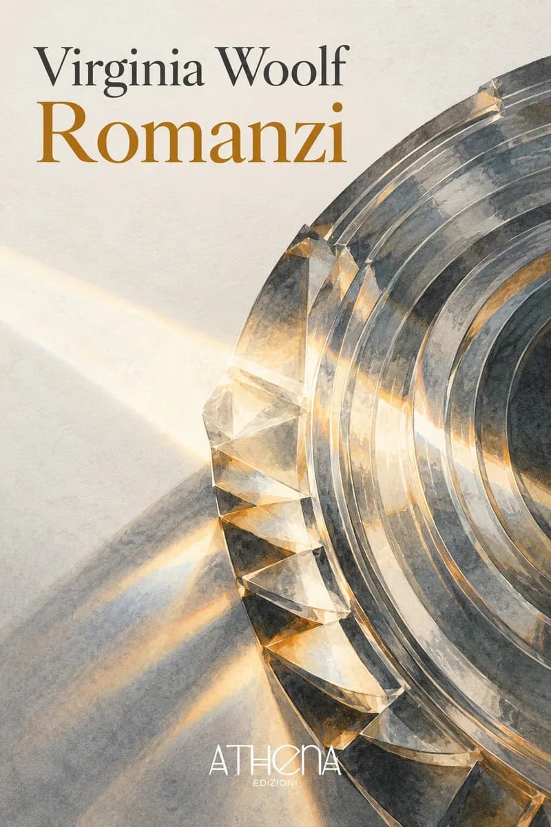 Romanzi di Virginia Woolf – copertina Edizioni Athena