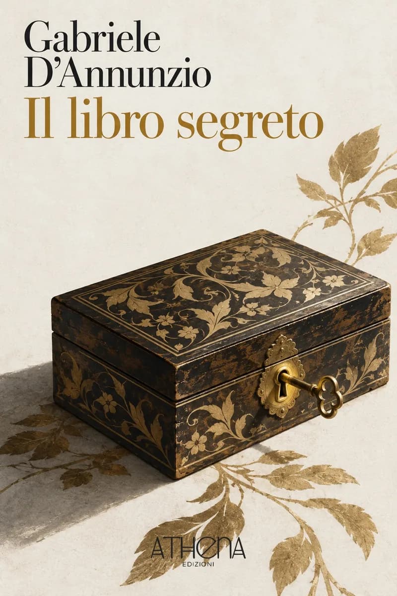 Il libro segreto di Gabriele D'Annunzio – copertina Edizioni Athena