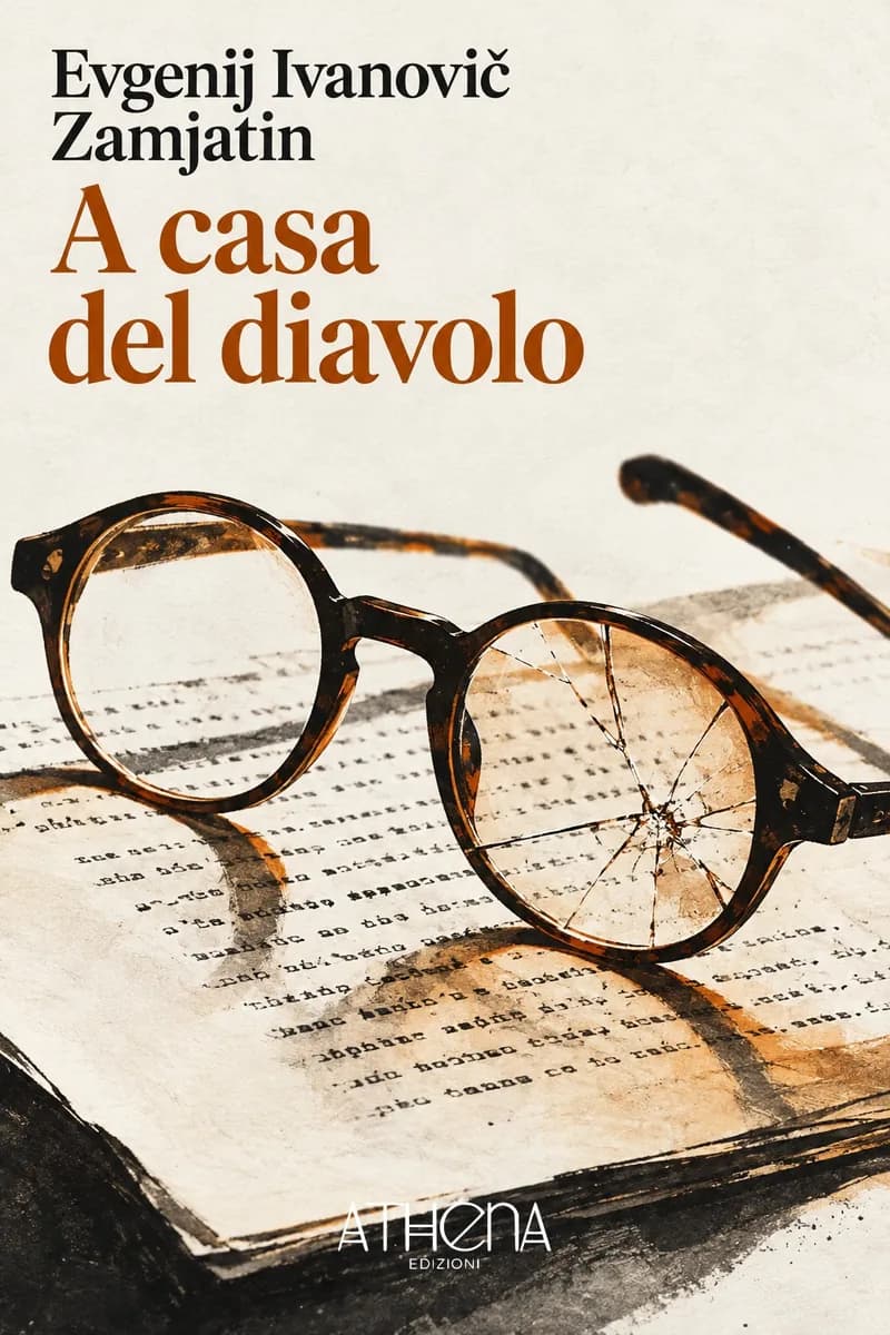 A casa del diavolo di Evgenij Ivanovič Zamjatin – copertina Edizioni Athena