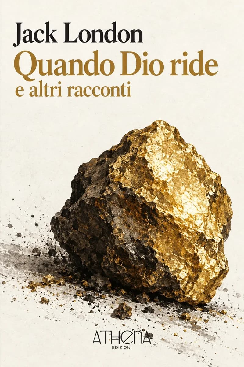 Quando Dio ride e altri racconti di Jack London – copertina Edizioni Athena