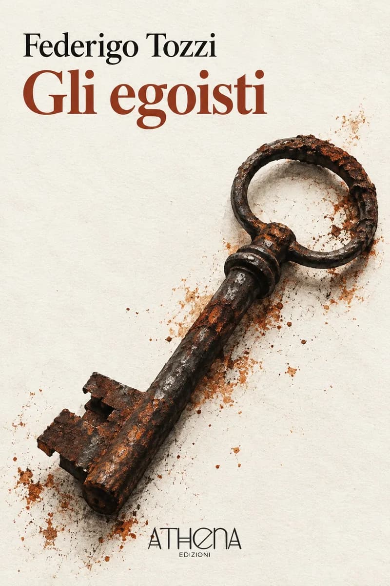 Gli egoisti di Federigo Tozzi – copertina Edizioni Athena