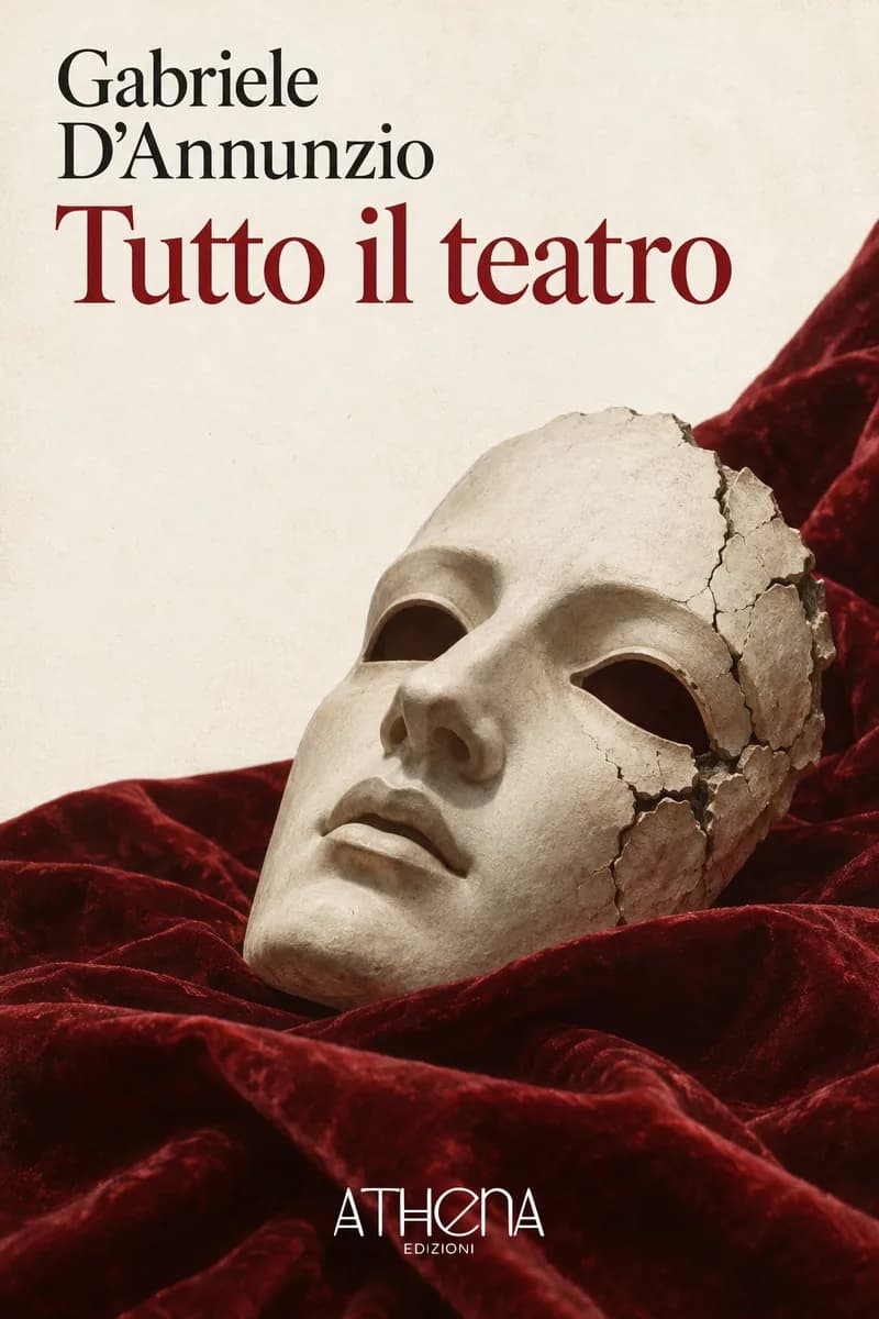 Tutto il teatro di Gabriele D'Annunzio – copertina Edizioni Athena
