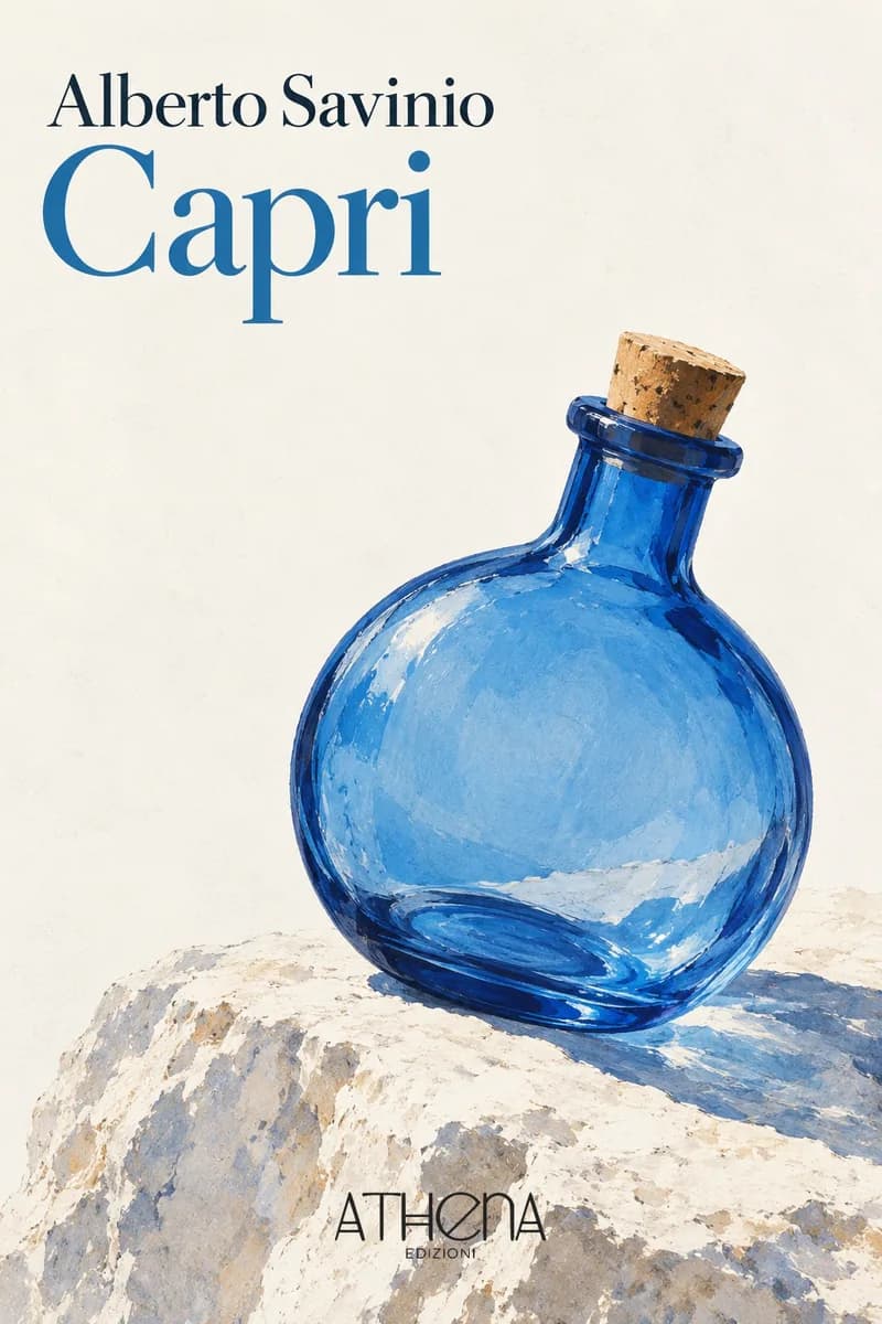 Capri di Alberto Savinio – copertina Edizioni Athena