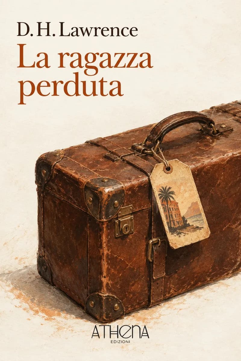 La ragazza perduta di D. H. Lawrence – copertina Edizioni Athena