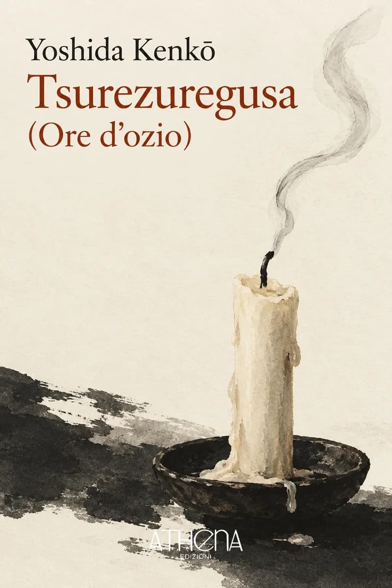 Tsurezuregusa (Ore d'ozio) di Yoshida Kenkō – copertina Edizioni Athena