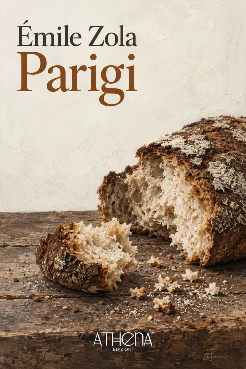 Parigi di Émile Zola – copertina Edizioni Athena
