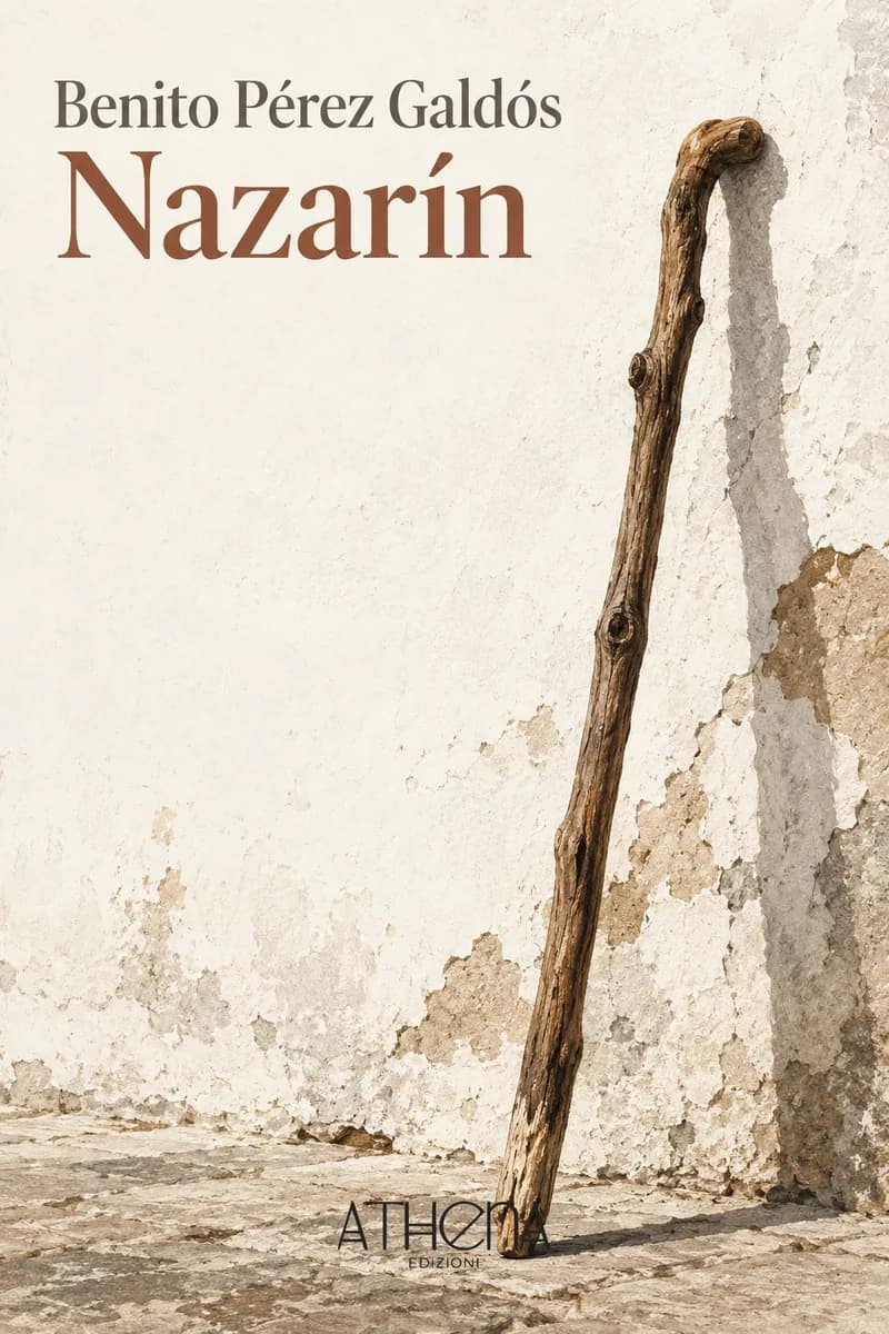 Nazarín di Benito Pérez Galdós – copertina Edizioni Athena