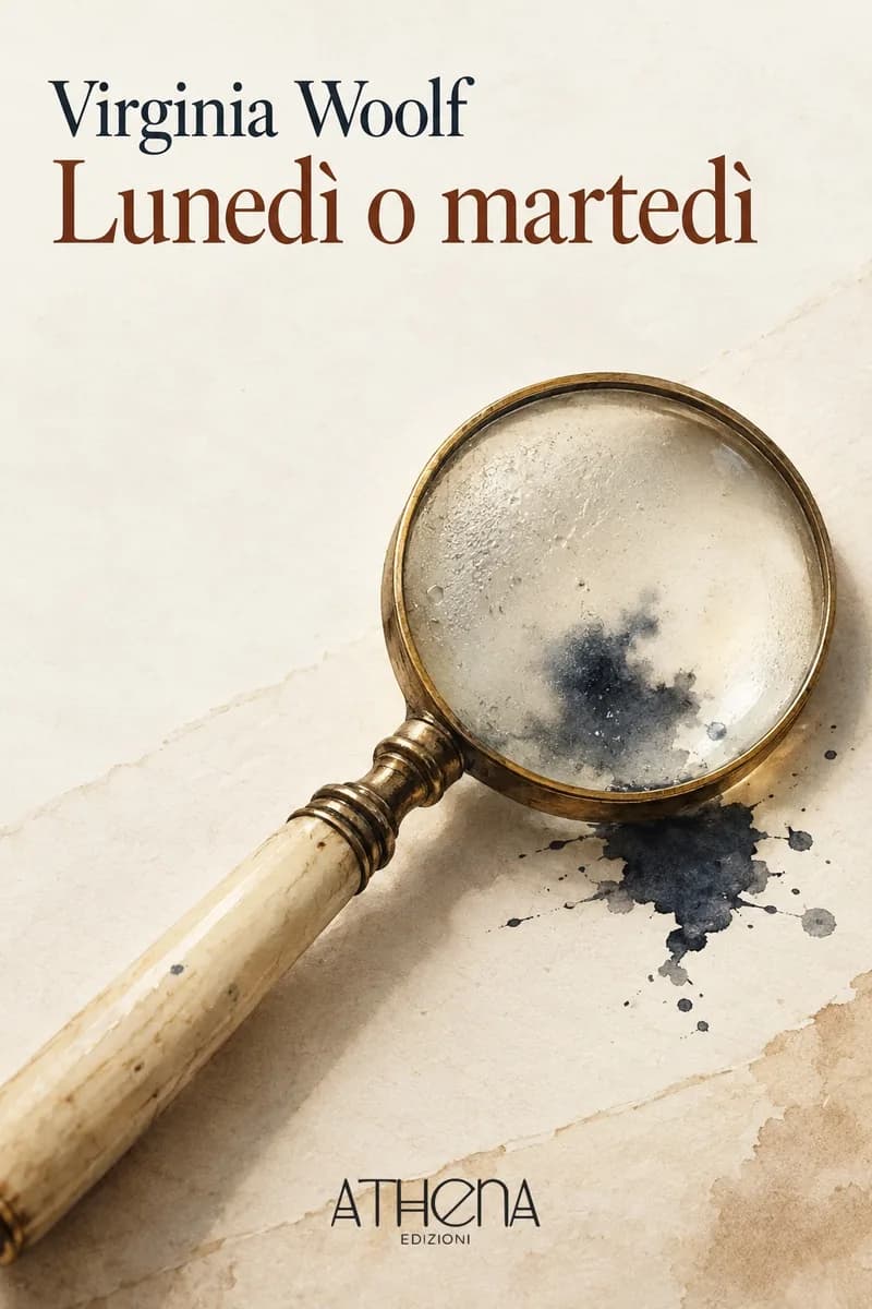 Lunedì o martedì di Virginia Woolf – copertina Edizioni Athena
