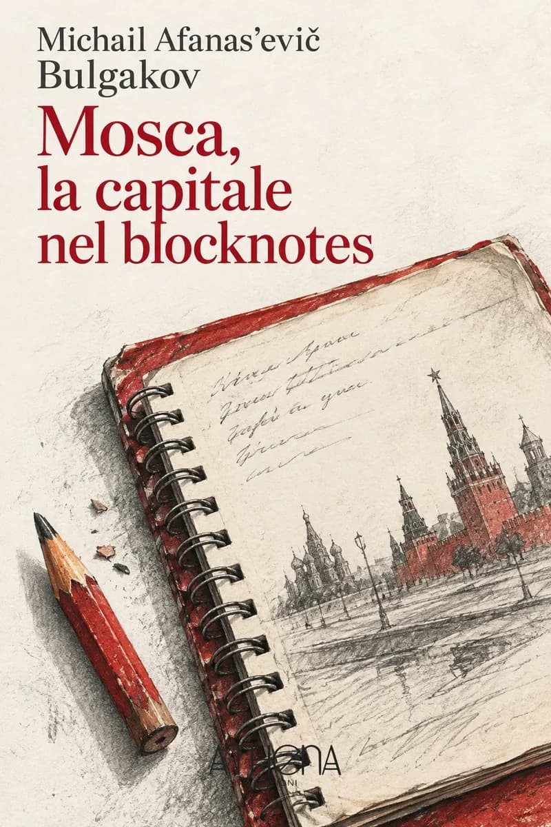 Mosca, la capitale nel blocknotes di Michail Afanas'evič Bulgakov – copertina Edizioni Athena