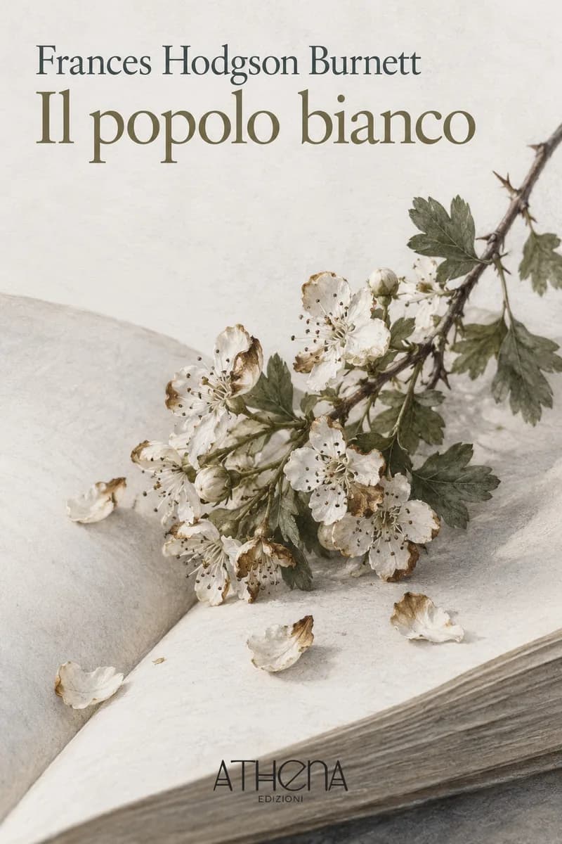 Il popolo bianco di Frances Hodgson Burnett – copertina Edizioni Athena