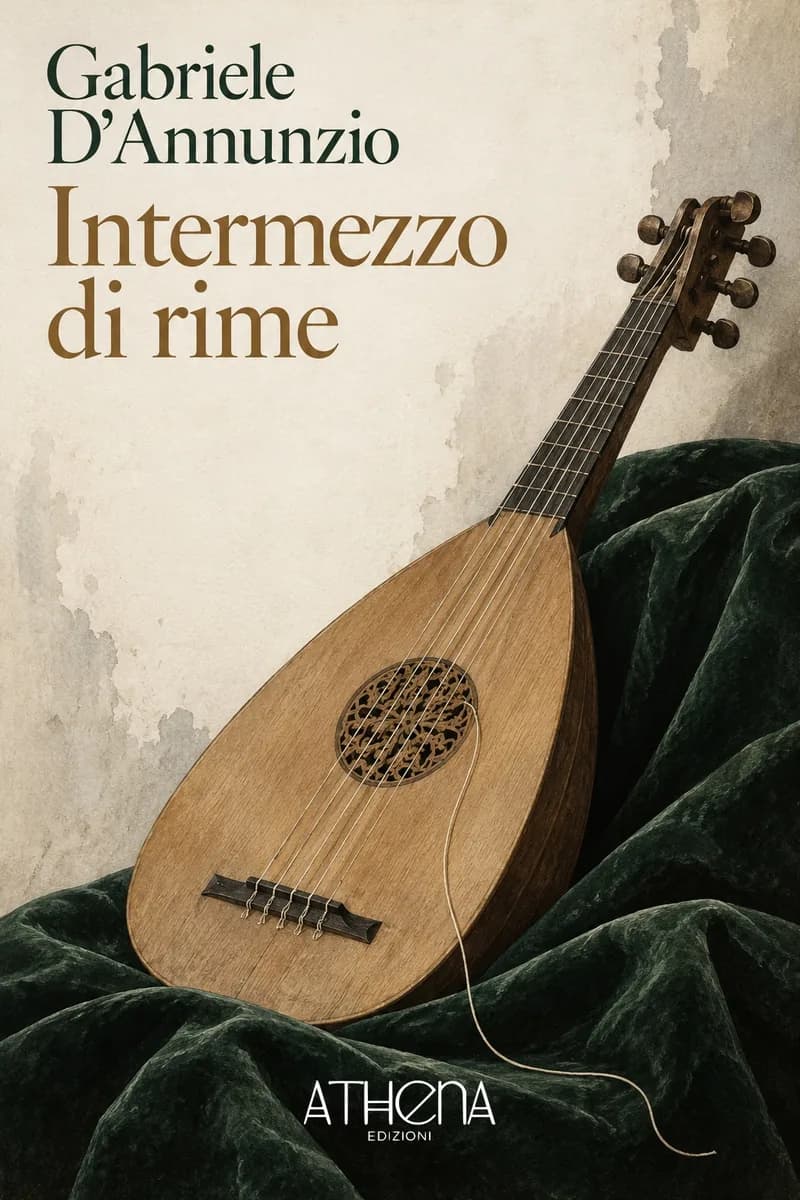 Intermezzo di rime di Gabriele D'Annunzio – copertina Edizioni Athena