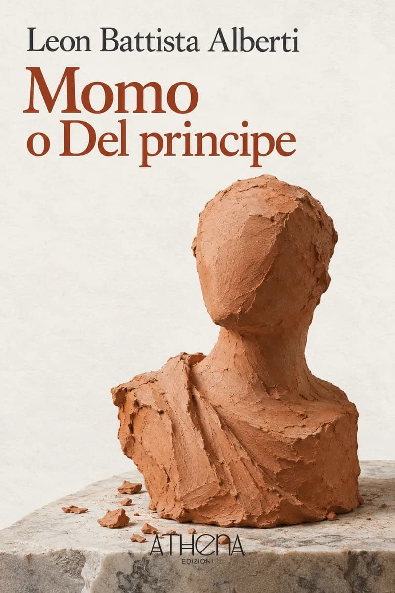 Momo o Del principe di Leon Battista Alberti – copertina Edizioni Athena