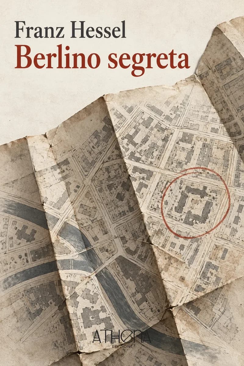 Berlino segreta di Franz Hessel – copertina Edizioni Athena