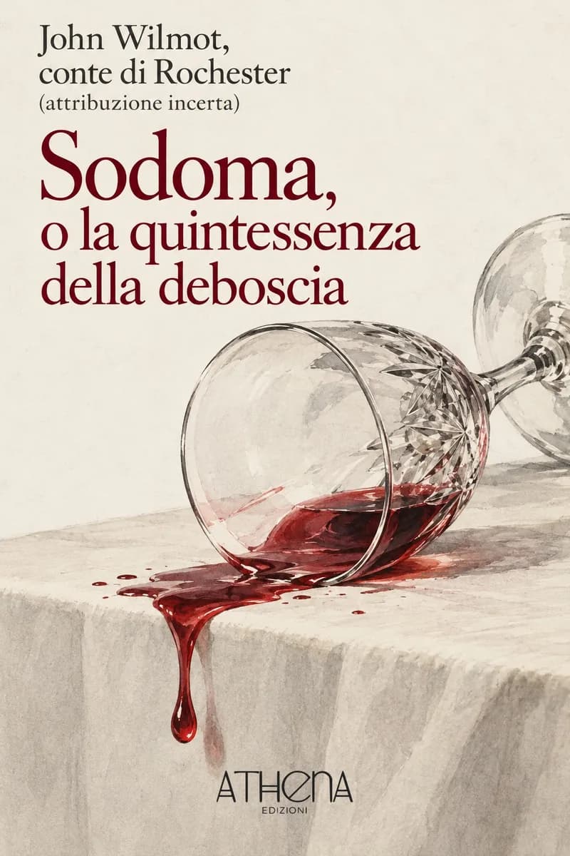 Sodoma, o la quintessenza della deboscia di John Wilmot, conte di Rochester (attribuzione incerta) – copertina Edizioni Athena