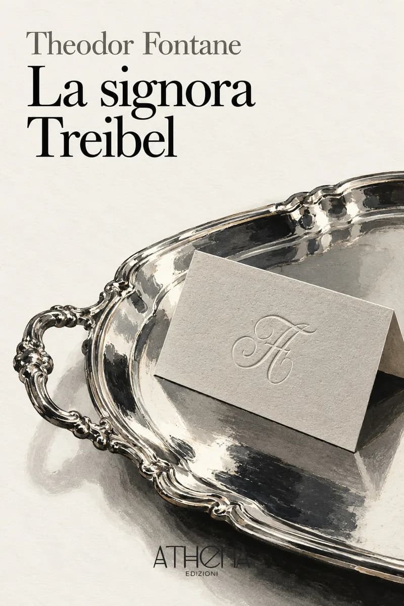 La signora Treibel di Theodor Fontane – copertina Edizioni Athena