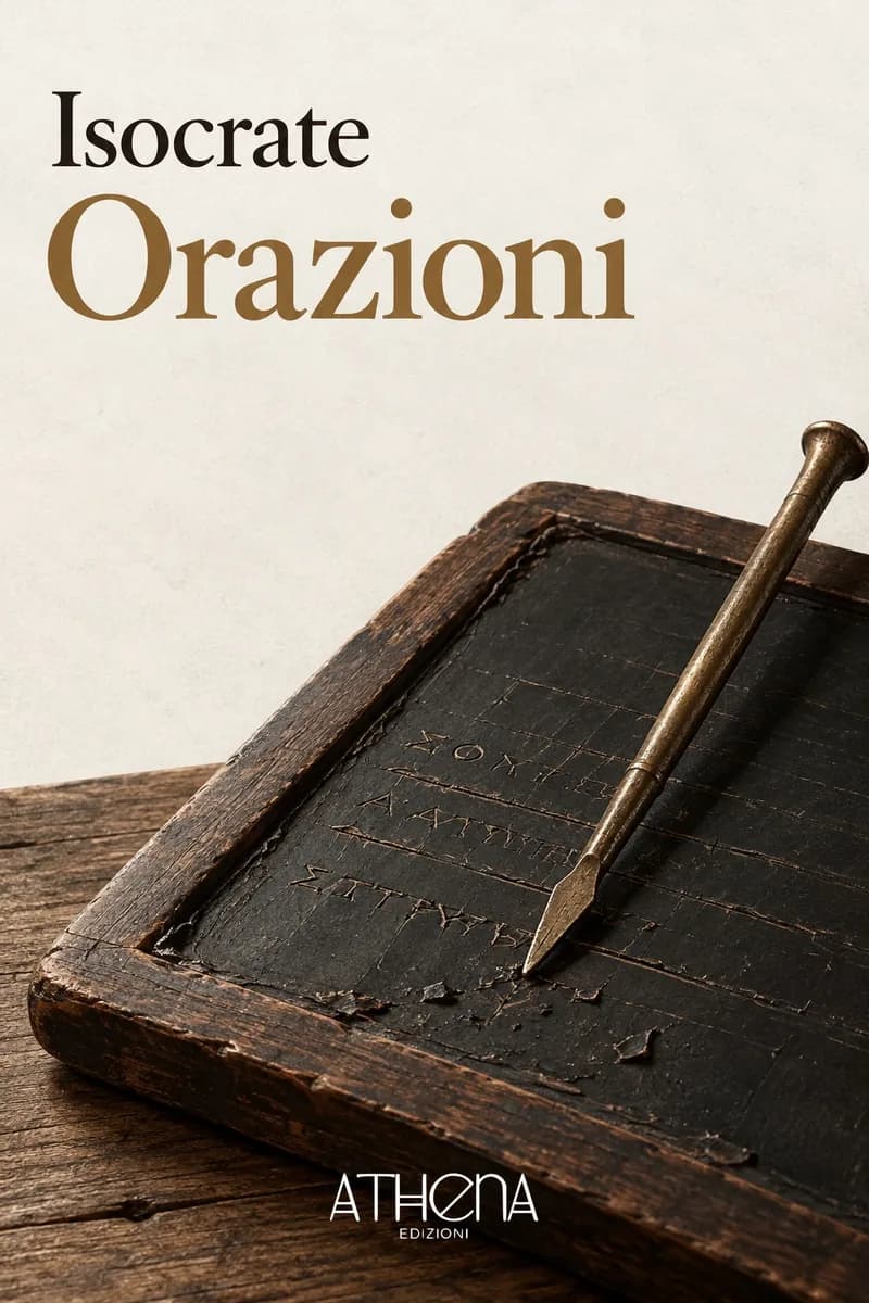 Orazioni di Isocrate – copertina Edizioni Athena