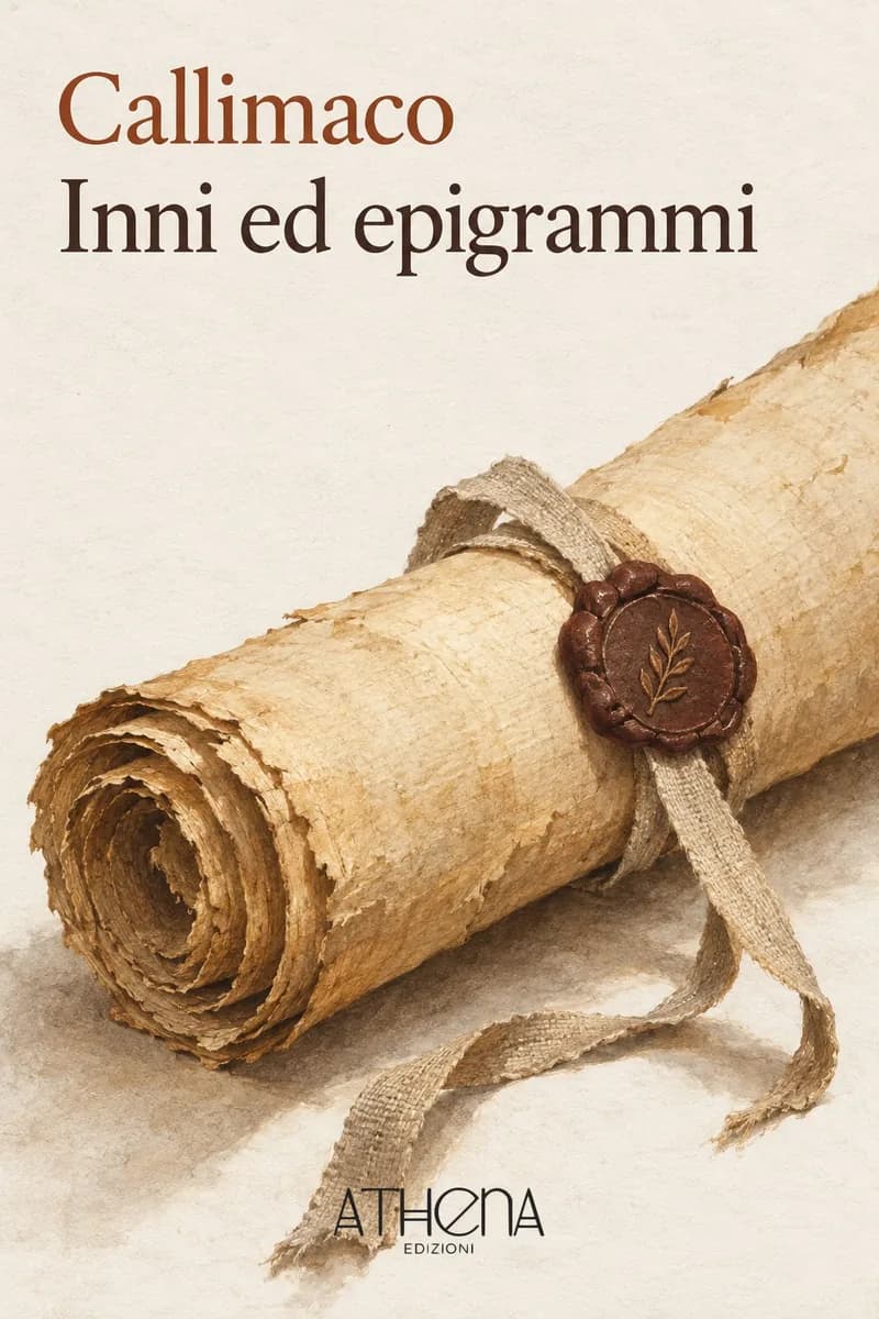 Inni ed epigrammi di Callimaco – copertina Edizioni Athena