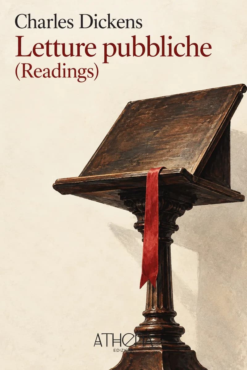 Letture pubbliche (Readings) di Charles Dickens – copertina Edizioni Athena