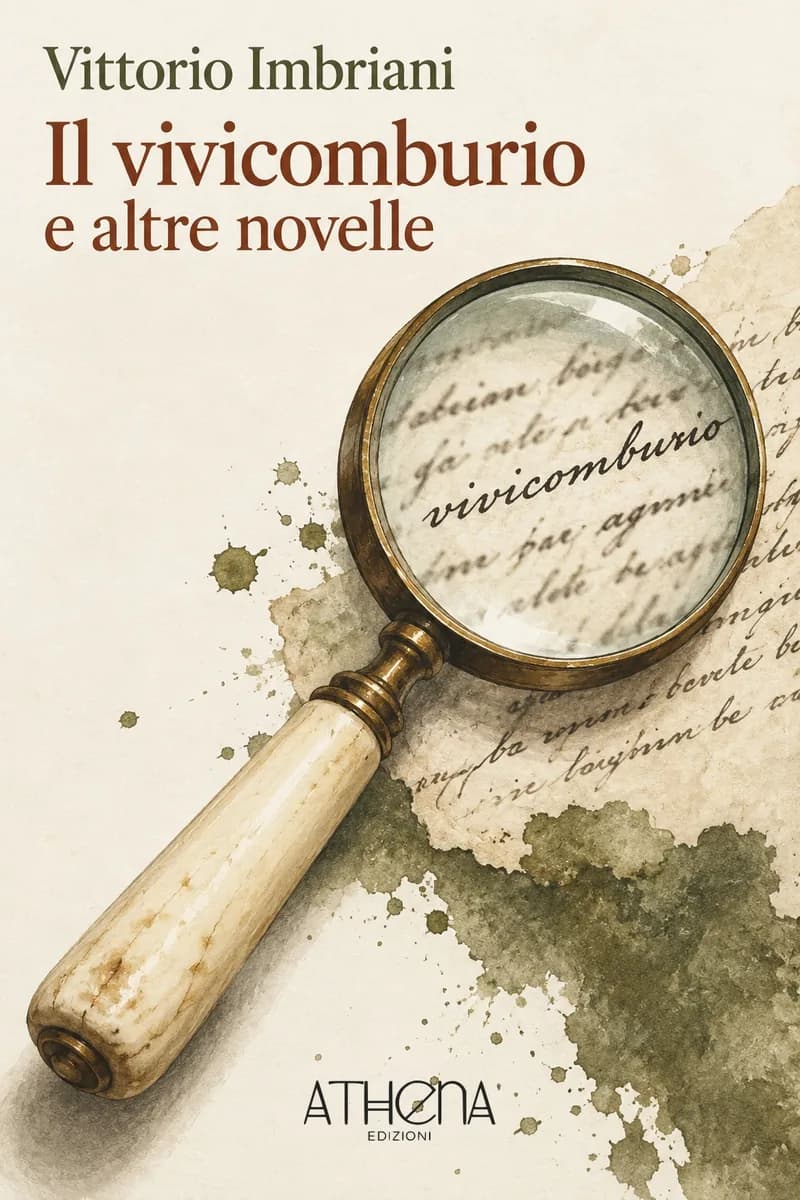 Il vivicomburio e altre novelle di Vittorio Imbriani – copertina Edizioni Athena