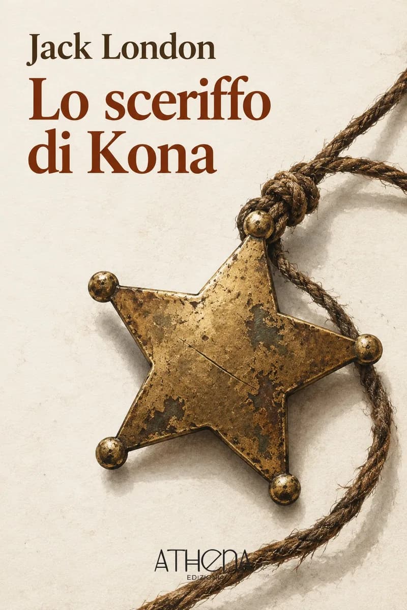 Lo sceriffo di Kona di Jack London – copertina Edizioni Athena