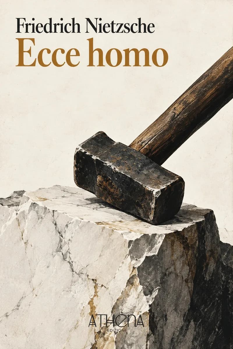 Ecce homo di Friedrich Nietzsche – copertina Edizioni Athena