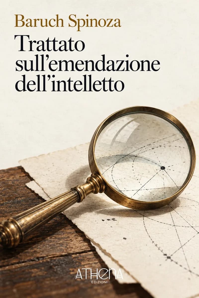 Trattato sull'emendazione dell'intelletto di Baruch Spinoza – copertina Edizioni Athena